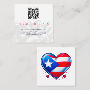 Puerto Rico Couple Enclosure Card