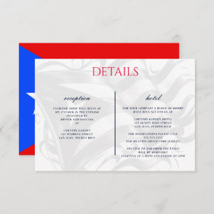 Puerto Rico Couple Enclosure Card