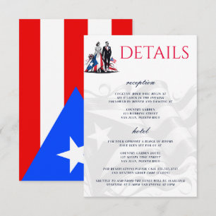 Puerto Rico Couple Enclosure Card