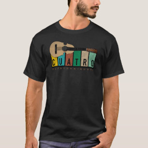 Puerto Rico Cuatro Guitar T-Shirt