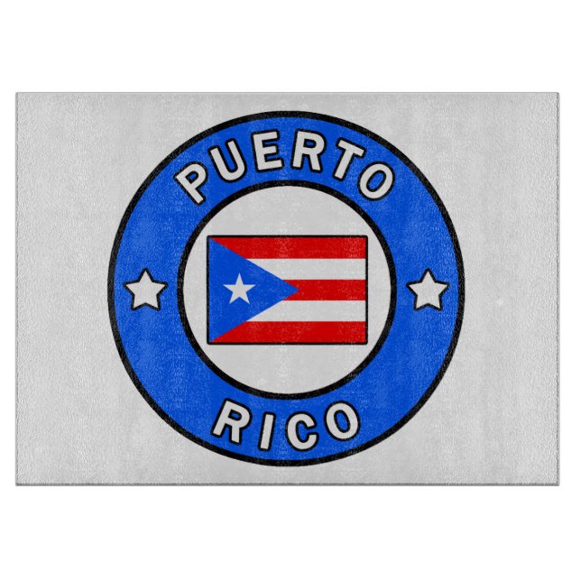 Puerto Rico Cutting Board (Front)