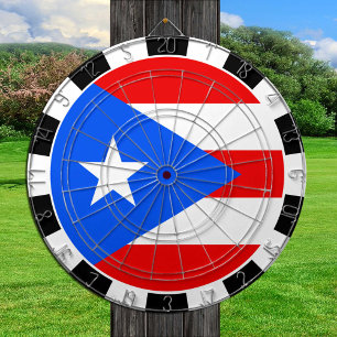 Puerto Rico Dartboard, game, Puerto Rican Flag Dartboard