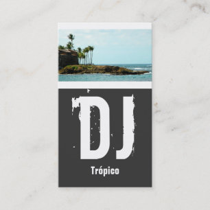 Puerto Rico DJ Business Card