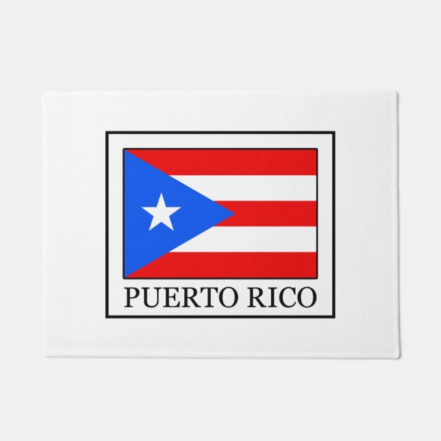Puerto Rico Doormat (Front)