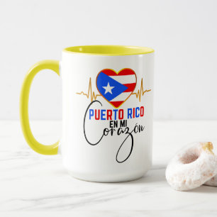 Puerto Rico en mi Corazon Puerto Rican Pride Mug