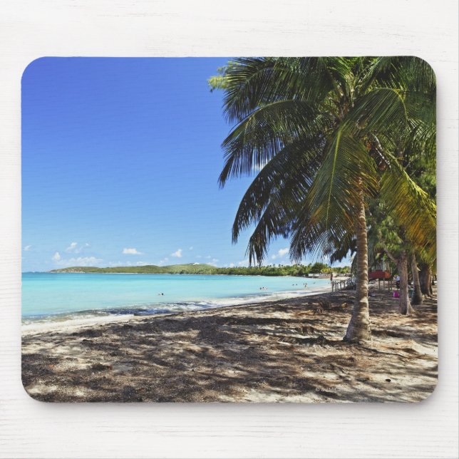 Puerto Rico, Fajardo, Culebra Island, Seven Seas Mouse Mat (Front)