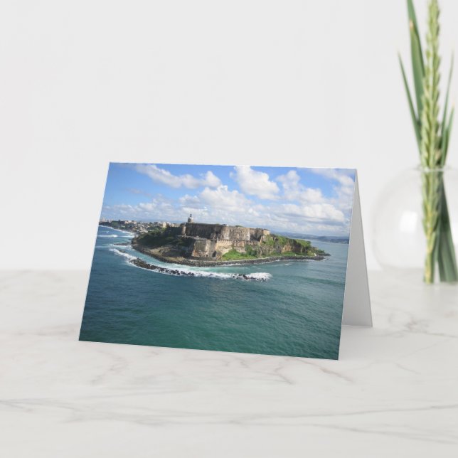 Puerto RIco Feliz Navidad Christmas card (Front)