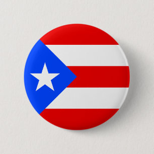 Puerto Rico Flag 6 Cm Round Badge