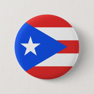 Puerto Rico Flag 6 Cm Round Badge
