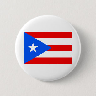 Puerto Rico Flag 6 Cm Round Badge