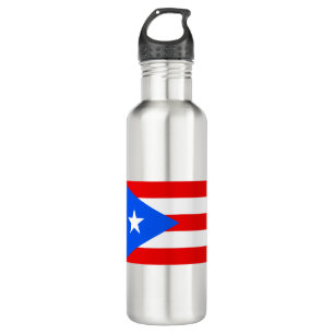 Puerto Rico Flag 710 Ml Water Bottle