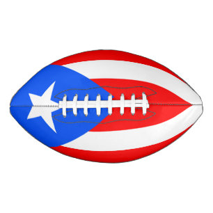 Puerto Rico Flag American Football