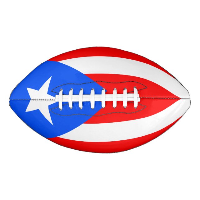 Puerto Rico Flag American Football (Front)