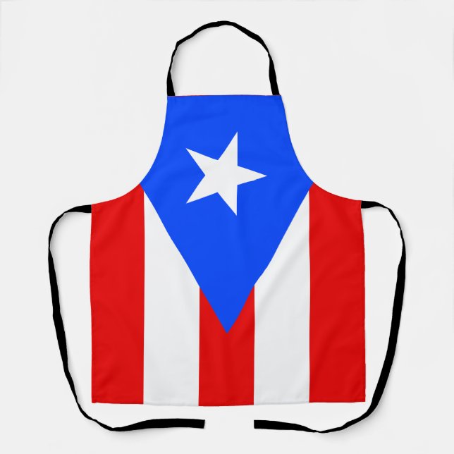 Puerto Rico Flag Apron (Front)