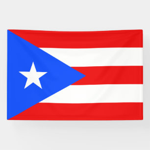 Puerto Rico Flag Banner