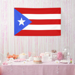 Puerto Rico flag Banner