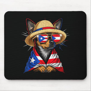 Puerto Rico Flag Boricua Puerto Rican Flag  Mouse Mat