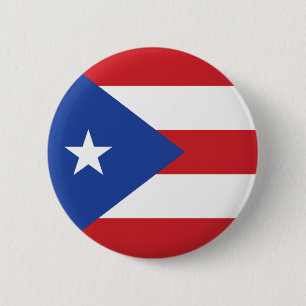 Puerto Rico Flag Button
