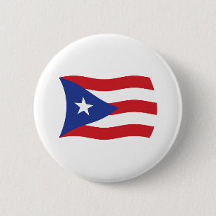 Puerto Rico Flag Button