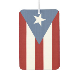 Puerto Rico Flag Car Air Freshener