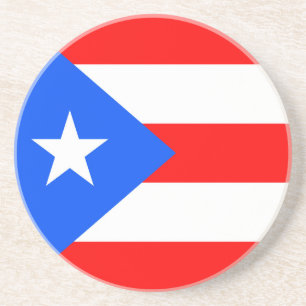 Puerto Rico Flag Coaster