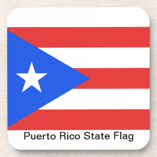Puerto Rico Flag Coaster