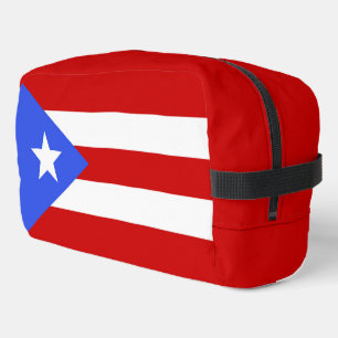 Puerto Rico flag Dopp Kit