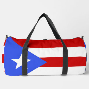 Puerto Rico flag Duffle Bag