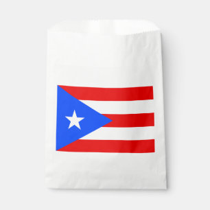 Puerto Rico Flag Favour Bags