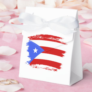 Puerto Rico flag Favour Box