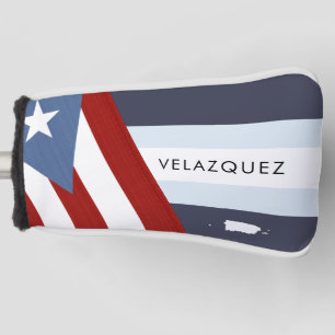Puerto Rico Flag Golf Head Cover