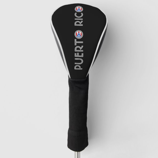 Puerto Rico Flag Golf Head Cover (Front)
