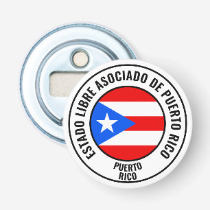 Puerto Rico Flag Gorgeous Patriotic Bottle Opener