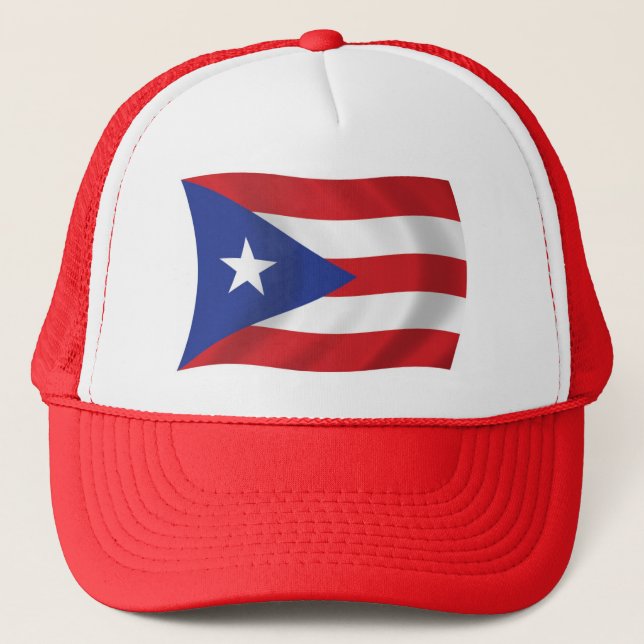 Puerto Rico Flag Hat (Front)