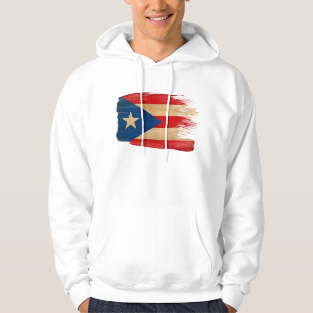 Puerto Rico Flag Hoodie (Front)