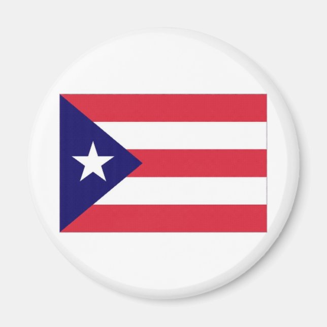 Puerto Rico Flag Magnet (Front)