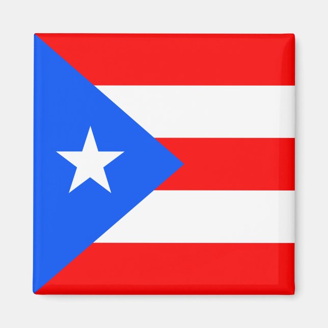 Puerto Rico Flag Magnet (Front)