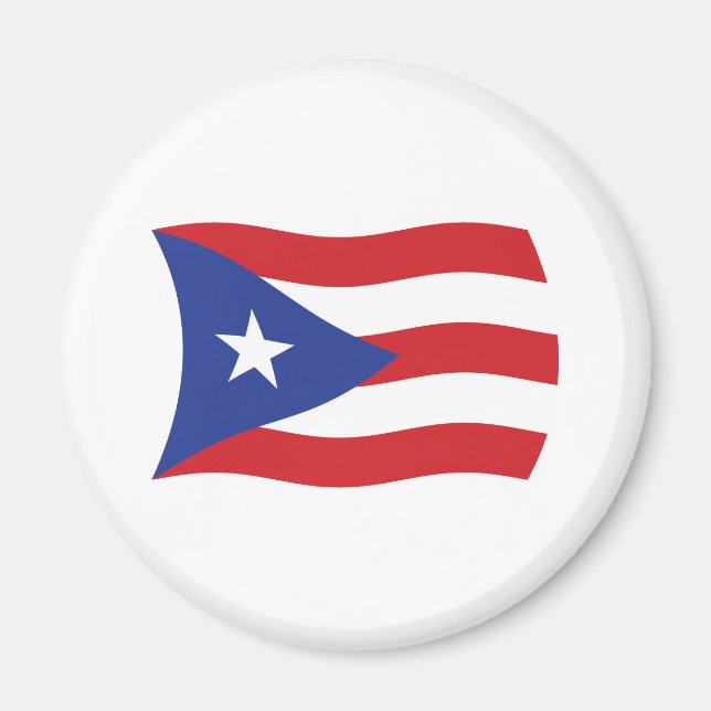 Puerto Rico Flag Magnet (Front)