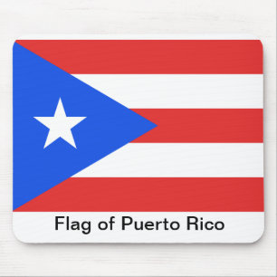 Puerto Rico Flag Mouse Mat
