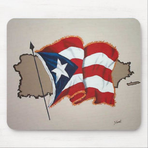 Puerto Rico Flag Mouse Pad! Mat