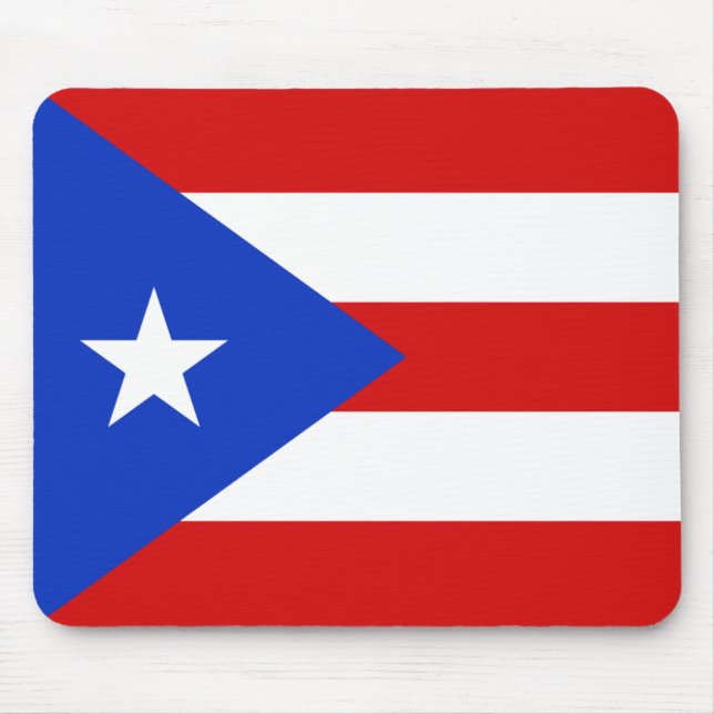 Puerto Rico Flag Mousepad (Front)