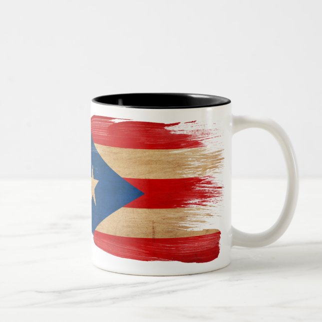 Puerto Rico Flag Mug (Right)