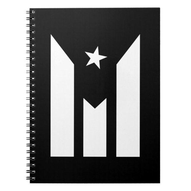 Puerto Rico Flag Notebook (Front)