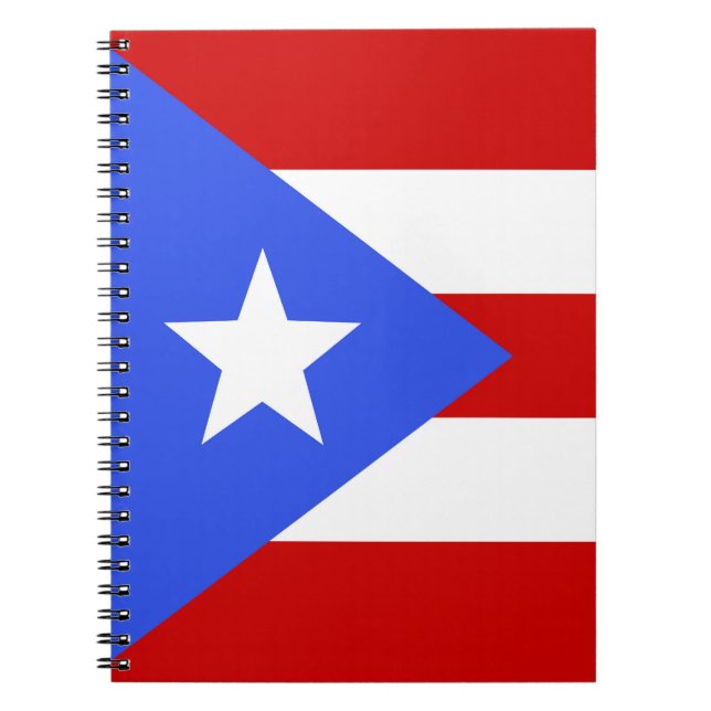 Puerto Rico flag Notebook (Front)