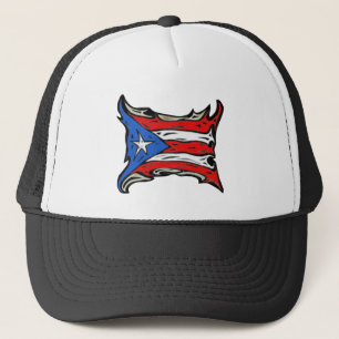 Puerto Rico Flag of Reggaeton Trucker Hat