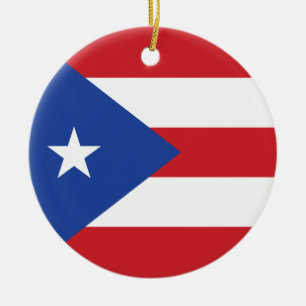 Puerto Rico Flag Ornament