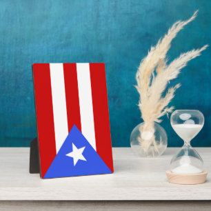 Puerto Rico flag Plaque