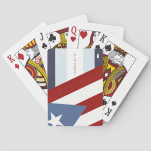 Puerto Rico Flag Playing Cards