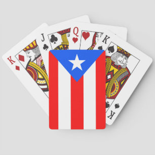 Puerto Rico Flag Playing Cards