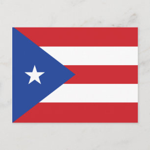 Puerto Rico Flag Postcard